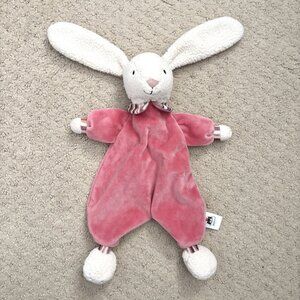 Jellycat Pink Lingley Bunny Rabbit Soother Soft Toy Lovey Baby Blanket